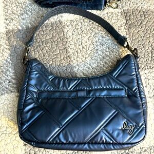Like New Condition!! - Lug Curtsy Mini in Metallic Indigo!!